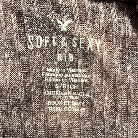 Purple tie dye cropped tank top - Picture 4 of 6